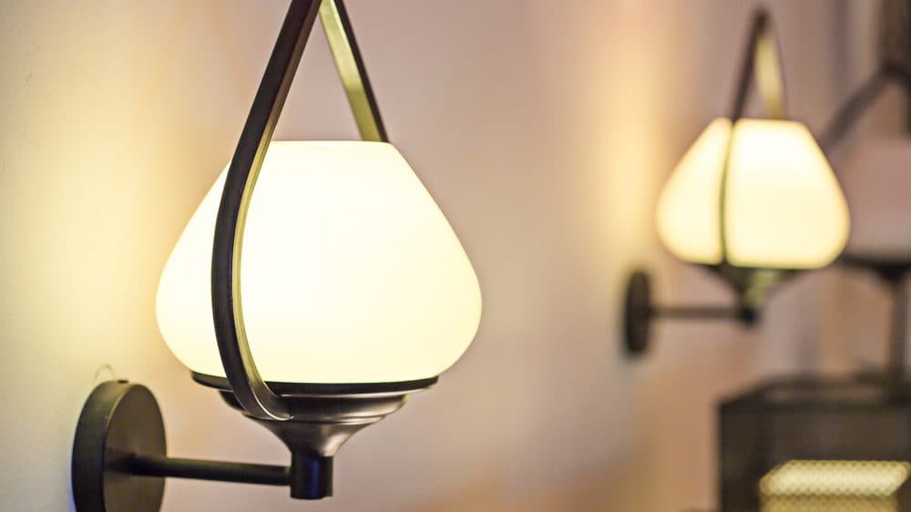A classical set of wall sconces
