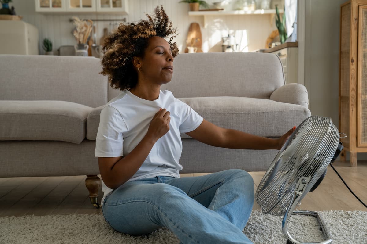 Woman Fan