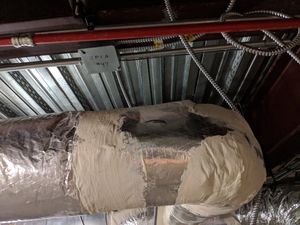 Metal clad cable inside of a house