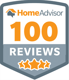 Home Advisor 100 Reviews Award
